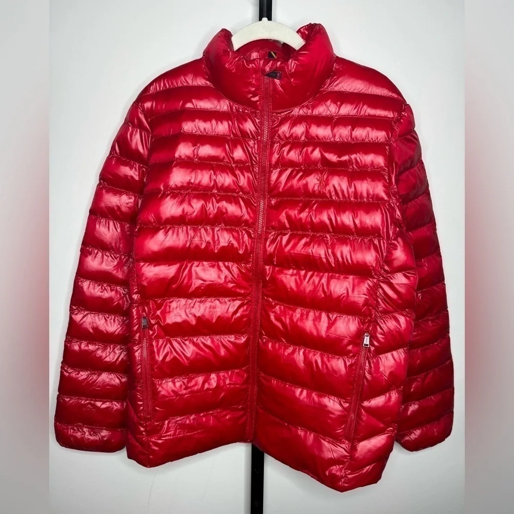 Polo by Ralph Lauren Packable Water-Repellent Jacket - Size Small